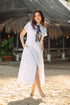 Bela Padilla x Get Spotted: Juris Button-Down Maxi Dress